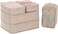 JJ POWER Travel Packing Cubes, Luggage Organizers with Shoe Bag, Cream, One_Size