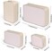 JJ POWER Travel Packing Cubes, Luggage Organizers with Shoe Bag, Cream, One_Size