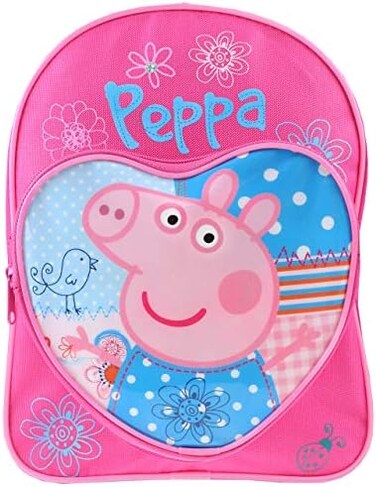 شنطة ظهر للاطفال للبنات، بينك، مقاس واحد