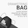 ChalkTalkSPORTS Wrestling Sport Pack Cinch Sack   Eat Sleep Wrestle, Black, 14"W x 18" H, Traveling