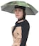 Accinouter Inoutdoorkit Umbrella Hat, Colorful Folding Headwear 26&rdquo;, Elastic Headband Sun Rain Umbrella Hat Cap For Party, Fishing And Gardening, Prefect For Kids