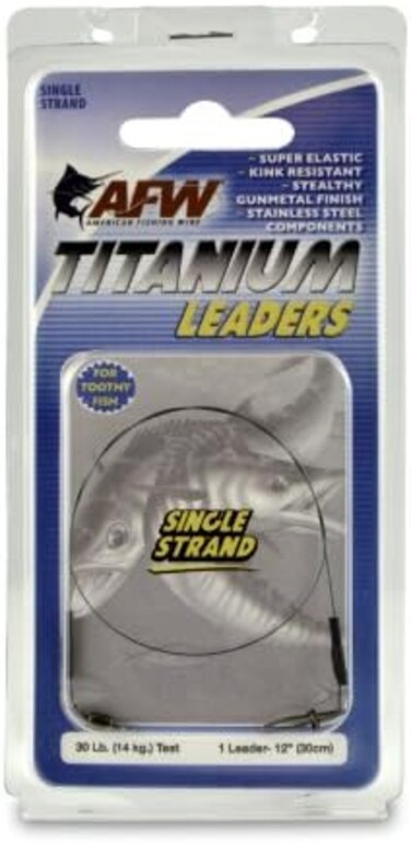 سلك صيد أمريكي من التيتانيوم وحيد الخيط