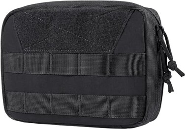 وان تيجيريس حقيبة مولي التكتيكية 7.5 انش × 5 انش × 2 انش (اسود)