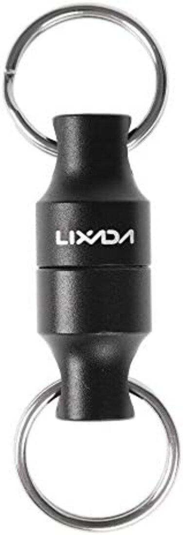 ليكسادا حامل مغناطيسي لتحرير شبكة صيد الذباب، شبكة سحب لصيد السمك، مشبك مغناطيسي، موصل شبكة هبوط لخطافات الصيد والطعوم والذباب وخط سمك السلمون المرقط