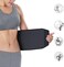 Bracoo Premium Waist Trimmer Wrap, Sweat Sauna Slim Belly Belt for Men and Women - Abdominal Waist Trainer, weight less, Increased Core Stability, Metabolic Rate, SE22