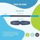 RAD Muscle Flushing Kit I Myofascial Release Tool Kit with Steel Massage Stick and Travel Foam Roller for Self Massage, Mobility and Recovery