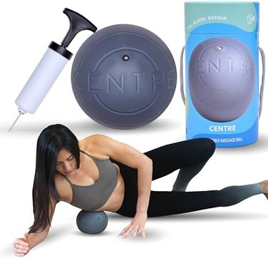 RAD Centre I Soft Belly Roller Massage Ball for Abdominal, Neck, Rotator Cuff and Stomach Self Myofascial Release, Abdominal Massage, Mobility, Recovery