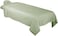 ForPro Professional Collection ForPro Premium Flannel 3-Piece Massage Sheet Set, Sage, for Tables, Includes Flat Sheet, Fitted and Face Rest Cover