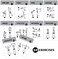 NewMe Fitness Dumbbell Workout Cards Volume 1 For Home Gym Strength Training, Complete Muscle Building, Fitness, Bodybuilding, And Personal Training Guide, Large Waterproof Plastic 3.5" X 5