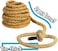 Franklin Sports Field Day Tug Of War Rope With Flag For Kids&amp;Adults-Perfect For Team Building-20Ft Long,Brown