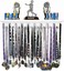 MedalAwardsRack Premier Medal Hanger Display Rack and Trophy Shelf for Gymnastics, Soccer, Basketball, Football, and More &ndash; 2, ft - White