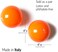 OPTP Franklin Smooth Ball Set - Adjustable Firmness Massage Ball for Gentle Deep Muscle Relif and Sensitive Soft Tissue