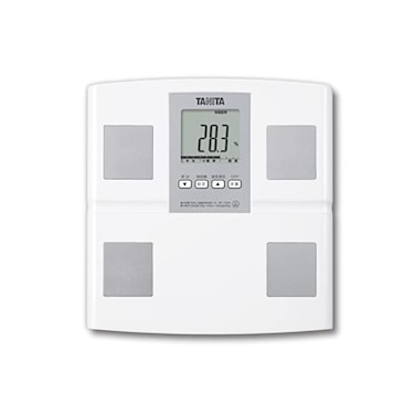 تانيتا مقياس تكوين الجسم BC-705N-WH (ابيض) سهل القياس مع وظيفة بيتا للركوب، صنع في اليابان