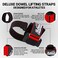 Schiek Sports Model 1000-DLS Deluxe Lifting &amp; Pull Straps