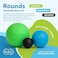 RAD Rounds (Targeted Release for Tight Spaces)   Three sizes   Soft, medium &amp; firm density massage tool for hands, feet &amp; body