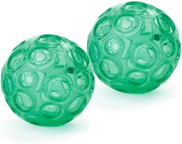 OPTP Franklin Textured Ball Set - 2 Inflatable Massage Balls; Textured Ball Set for Self-Massage, Exercise, Muscle Tension and Myofascial Relief