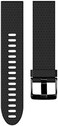ANCOOL Compatible with Fenix 5S Bands Easy Fit 20mm Silicone Watch Bands Replacement for Fenix 6S/Fenix 6S Pro/Fenix 5S Plus Smartwatches, Black