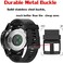 ANCOOL Compatible with Fenix 5S Bands Easy Fit 20mm Silicone Watch Bands Replacement for Fenix 6S/Fenix 6S Pro/Fenix 5S Plus Smartwatches, Black