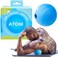 RAD Atom I High Density Massage Ball for Pecs, Shoulders, Glutes, Hamstrings, Quads and Traps Self Myofascial Release, Massage, Mobility and Recovery