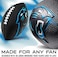 Franklin Sports Youth NFL Football + Air Pump Set - Soft Foam 8.5" Youth Mini Footballs with 8 Teams Choice + Air Pump