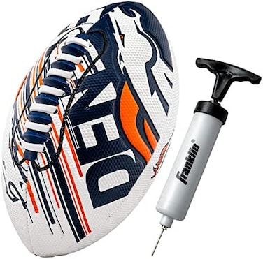 Franklin Sports 'Franklin Sports NFL Team Footballs - Youth Mini Footballs for All NFL Teams - Kids Junior 8.5'' Football + Air Pump Sets - Official NFL Licensed Footballs'