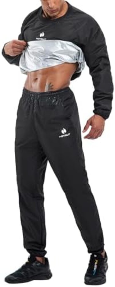 HOTSUIT Men's Sweat Clothes Suit Sports Sauna Tracksuit Sauna Gym Sauna Suit