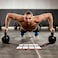 NewMe Fitness KETTLEBELL EXERCISE CARDS Home Gym Workouts HIIT Strength Training Build Muscle Total Body Guide Training Routines Bodybuilding Personal Learn KB Moves 3.5"x5" Cards Burn Fat