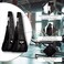 Vikingstrength AB straps - Premium Padded Home Gym Exerciser Ab Slings pair for pull up bar - Hanging Leg Raiser Fitness for six pack - Workout Equipment for Men &amp; Women, Bag and V-Strength Workout