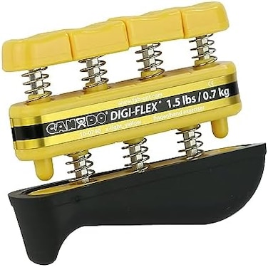 Cando Digi-Flex 0.7kg Yellow Hand and Finger Exercise System