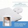 ForPro Professional Collection Premium Fleece Massage Pad Set, Natural, Extra Soft, Hypoallergenic, for Massage Tables, Includes Pad and Face Rest Cover, 31&rdquo; W x 72&rdquo; L