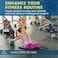 ProBody Pilates Mini Exercise Ball - 9 Inch Bender Ball For Stability, Barre, Pilates, Yoga, Core Training And Physical Therapy