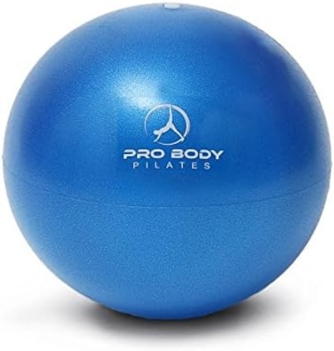 ProBody Pilates Mini Exercise Ball - 9 Inch Bender Ball For Stability, Barre, Pilates, Yoga, Core Training And Physical Therapy
