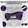 Schiek Sports 2004 Lifting Belt - 4.75' Inch Lower Back Support for Power Lifting - Heavy Duty One Way Buckle System