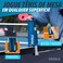 JOOLA Retractable Ping Pong Net - Ping Pong Net for Any Table - Portable Table Tennis Net and Post Set Stretches 5.75&rsquo; &amp; Clamps to Any Table Up to 2&rdquo; - Optional Racket and Ball Set, Games for Family
