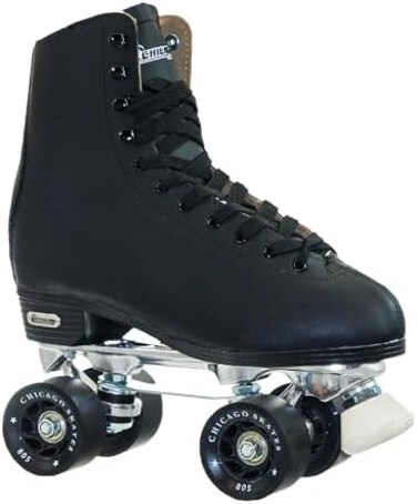 Chicago Skates Mens Leather Lined Rink Skate Size 11
