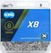 KMC Chain 8Sp X8-Silver/Grey - X8.93