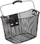Schwinn Wire Basket For Bikes With Quick Release, Black , Medium
