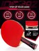 Idoraz Ping Pong Paddle Professional Racket - Table Tennis Racket with Carrying Case - ITTF Approved Rubber for Tournament Play - Best Table Tennis Paddle
