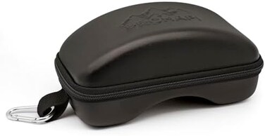 PROHAPI Snow Goggles Case, Semi Hard EVA Ski Goggles Case with Aluminum Bag Strap &amp; High-Performance Proof Zipper - Compact &amp; Lightweight Travel Carrying Snowboard Goggles Bag