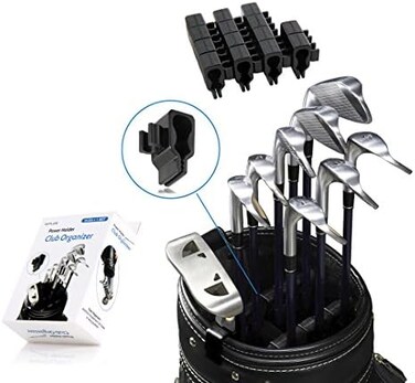 Club Organizer Golf Club Organizers Clip Power Holder to Protect Iron Putter on Bag (14 Pieces)