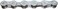 KMC X8.99/X8 Bicycle Chain (1/2 x 3/32-Inch, 116L, Silver)