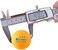 KEVENZ 50-Pack 3-Star Plus 40mm Orange Table Tennis Balls,Advanced Training Ping Pong Balls
