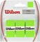 Wilson Pro Overgrip Perforated 3 Pack - Tennis - Badminton - Squash (Green)