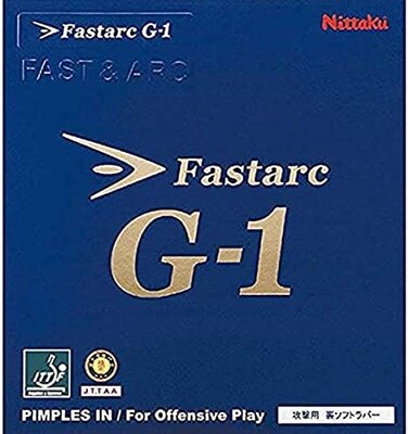 NITTAKU NR8702 Table Tennis Rubber Fastark G-1 Soft Back Tension