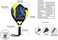 GRANDCOW Padel Racket Carbon Fiber Power Lite Pop Tennis Paddle Paddleball Racquets