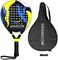 GRANDCOW Padel Racket Carbon Fiber Power Lite Pop Tennis Paddle Paddleball Racquets