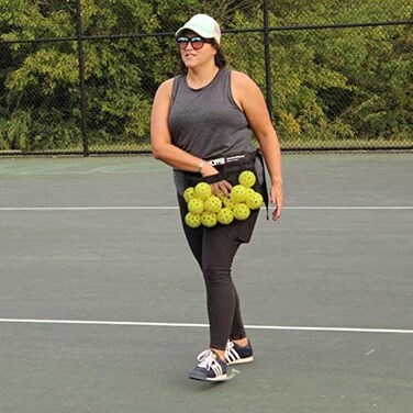 Oncourt Offcourt Handy Hopper - Stores Balls Easily / Fits Around Any Waist / 36 Tennis Ball Capacity