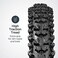 Schwinn Replacement Bike Tire, Folding Mountain Bike Tire, High Traction Knobs, Steel Bead Construction, Standard Bike Tires, Bicycle Replacement Parts