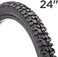 Schwinn Replacement Bike Tire, Folding Mountain Bike Tire, High Traction Knobs, Steel Bead Construction, Standard Bike Tires, Bicycle Replacement Parts