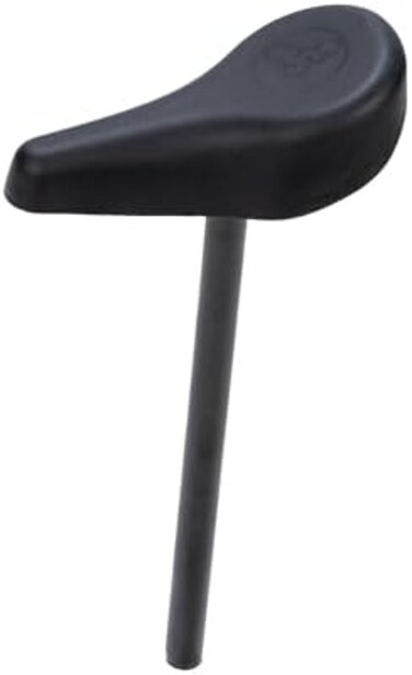 Strider Kids Extra Long Seatpost with Saddle - Black, 30.5cm